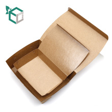 Lebensmittelqualität Kraftpapier Pappe gemacht Essen nehmen billig Container Essen Box